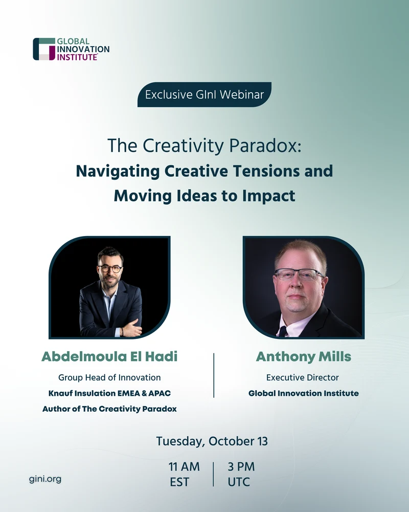 Global Innovation Institute webinar with Abdelmoula El Hadi and Anthony Mills
